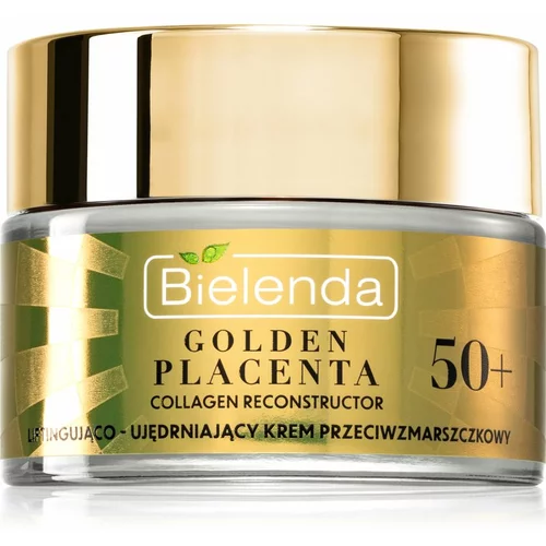 Bielenda Golden Placenta Collagen Reconstructor učvrstitvena lifting krema 50+ 50 ml