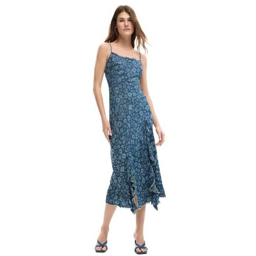 Desigual midi denim haljina Cene