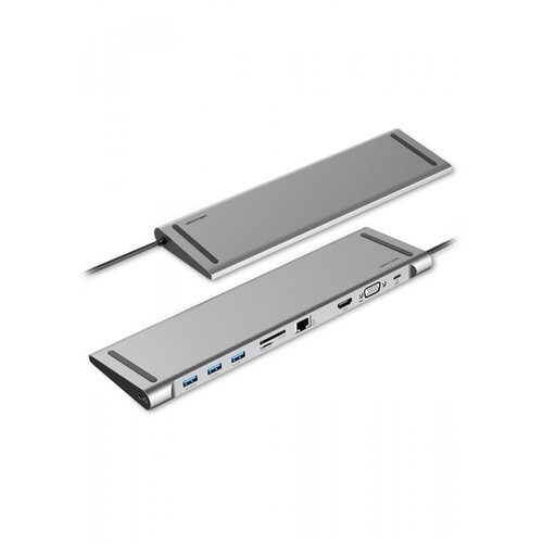Vention docking station type-c to usb 3.0 - HDMI/VGA/RJ45/SD/TF/3,5mm/PD Slike
