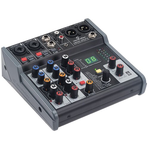 Soundsation miomix 204 fx 6-kanalni profesionalni audio mikser Cene