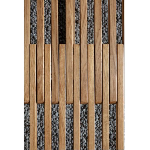 MOME Stolić za kavu od punog hrasta u prirodnoj boji 60x70 cm Unai &amp;ndash; Slike