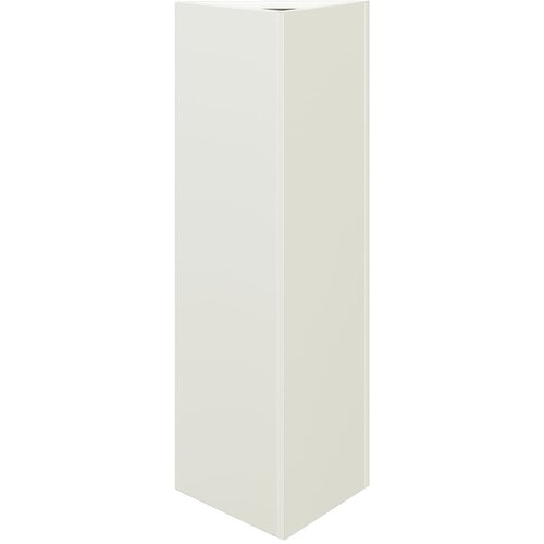  Vrtne sadilice 2 kom bijele trokutaste 30x26x75 cm čelične Slike