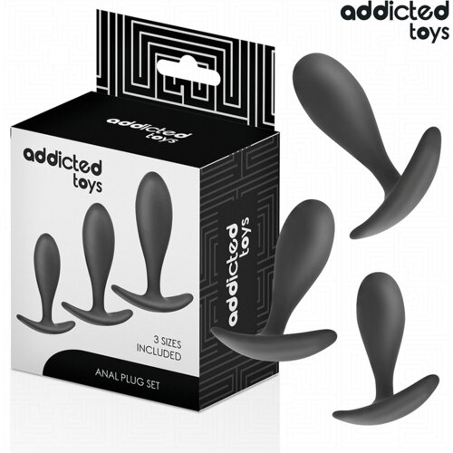 Addicted Toys Anal Komplet Analnih Čepov Addicted Toys Model Ii Slike