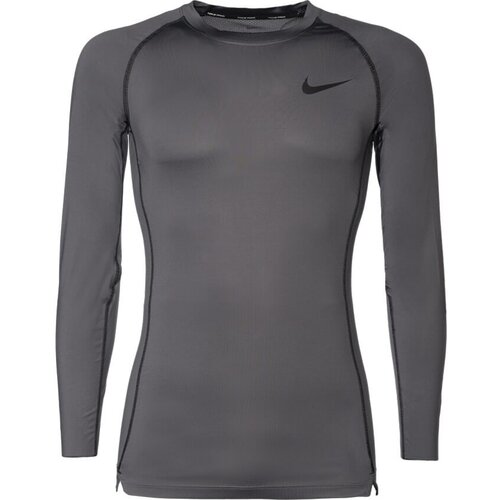 Nike Moška majica NP DF TIGHT TOP LS Antracitno siva Cene