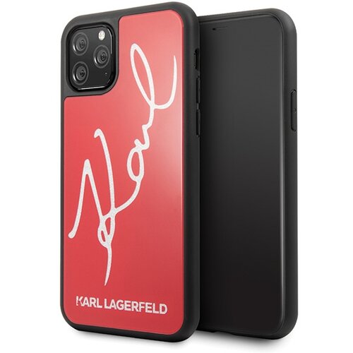 Karl Lagerfeld TRDI OVITEK IPHONE 11 PRO MAX RDEČ, (21833318) Cene