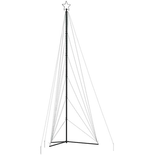 VidaXL LED božićno drvce 861 LED hladno bijelo 478 cm Slike