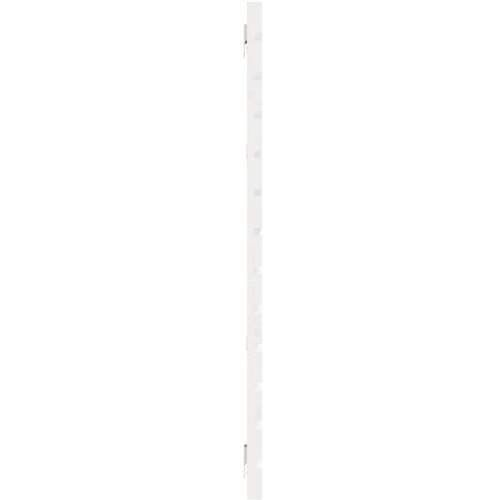  Zidno uzglavlje bijelo 166x3x91,5 cm od masivne borovine Slike