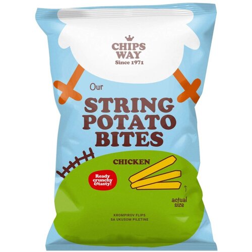 Chips Way Flips štapić piletina 35g Cene