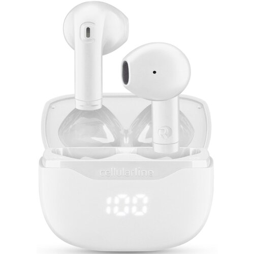 Cellular Line Bluetooth slu&amp;scaron;alke CORE TWS bele, (22080203) Slike