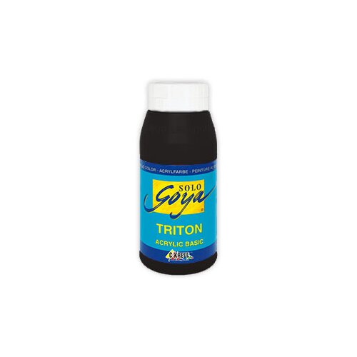  Akrilna boja Solo Goya TRITON 750 ml Black Cene