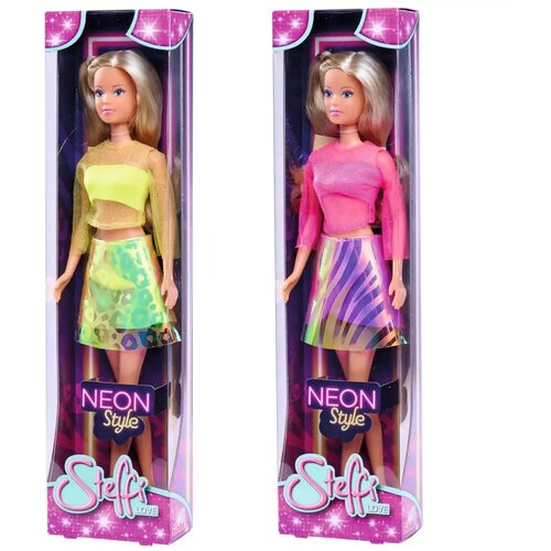 Simba Toys Steffi Love: Steffi Neon Style lutka u dvije varijante 1 kom - Cijene