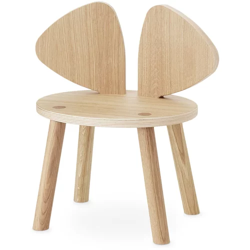Nofred® drveni stolac za mališane mouse oak (2-5 godina)