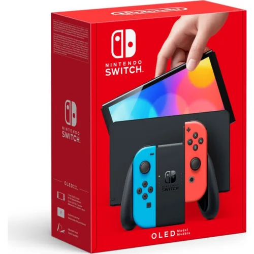 Nintendo Switch (OLED model) 10007455 crveno/plava Neon-Crvena/Neon-Plava