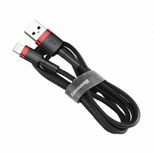 Baseus Kabel Apple USB/Lightning 2m 1.5A Cafule rdeč+črn Cene