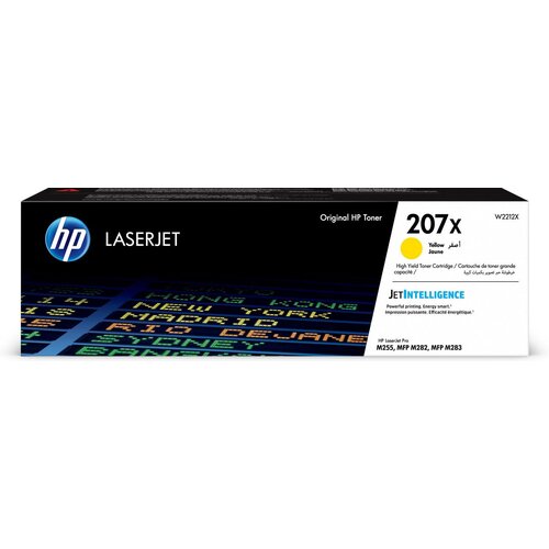 HEWLETT-PACKARD HP 207X - Hojtydende - gul - original Cijene