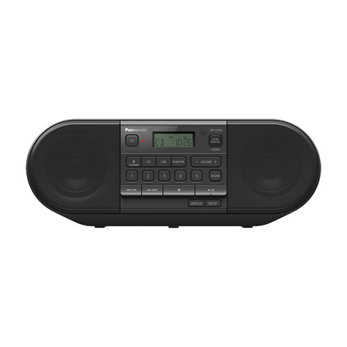 Panasonic RX-D552E-K CD radio UKW (1014), DAB+ (1012) DAB+, UKW, Bluetooth®, CD, USB, AUX uklj. daljinski upravljač crna Cijene