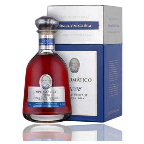 Diplomatico rum single vintage 2008. 0.70L 43%Vol. Cene