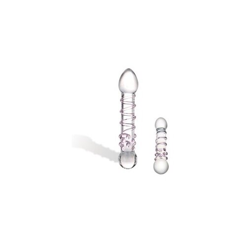 Gläs stekleni dildo Spiral Staircase Cene