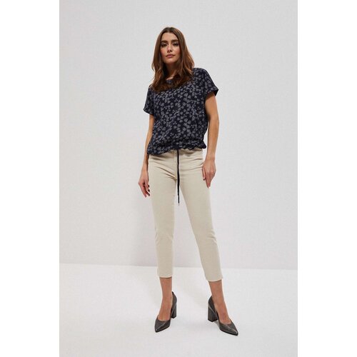 Marisse Smooth 7/8 Trousers L-Sp-3705 Beige Cene