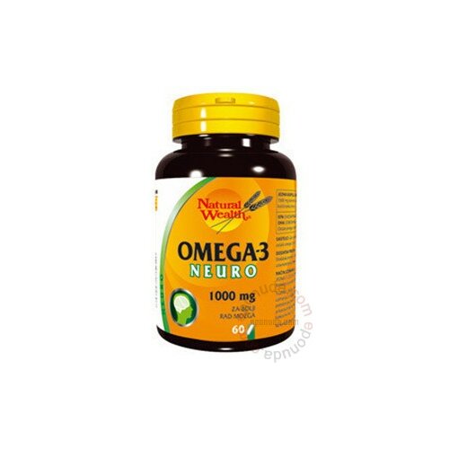 Natural Wealth OMEGA-3 neuro 60 gel kapsula Cene