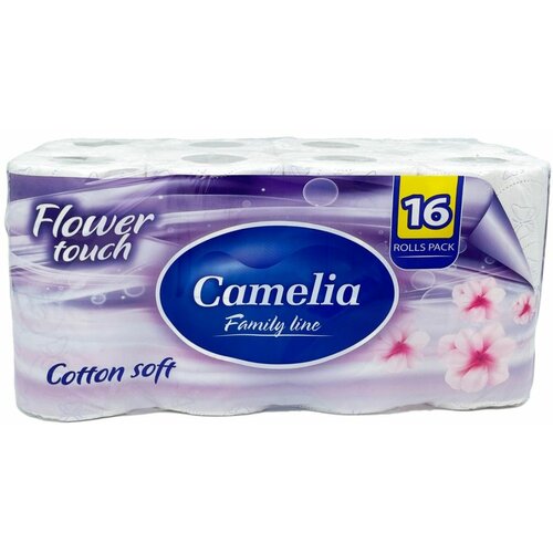 Camelia toalet papir flower touch troslojni,16/1 Slike