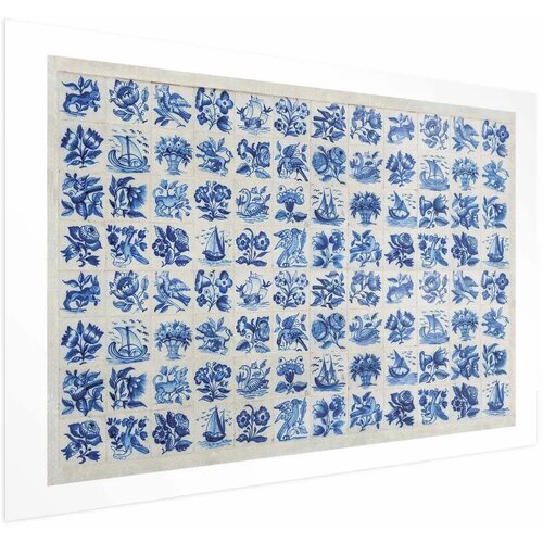  Plakat - Azulejos Tiles - traditional Portuguese ceramic tiles 90x60 Bez okvira s margom Cijene