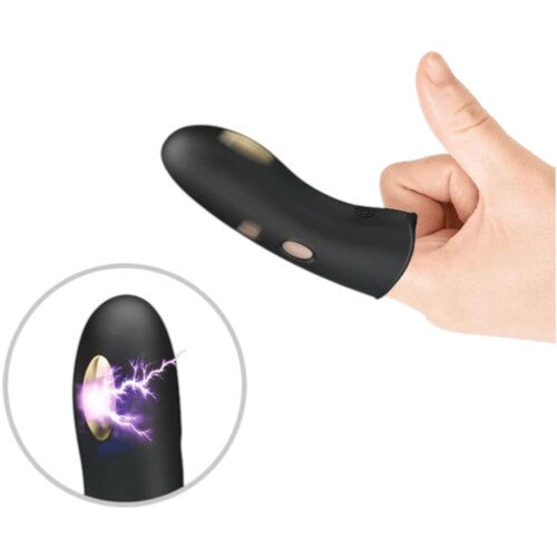 Pretty Love Marico - elektro stimulirajući prstni vibrator (crni) Cijene