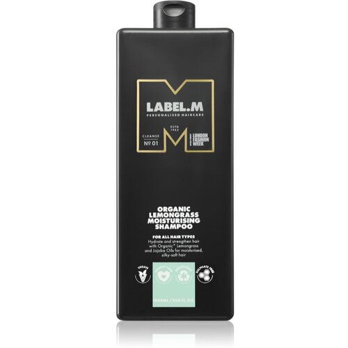 Label.m Lemongrass Moisturising Shampoo hidratantni &amp;scaron;ampon s limunom i limunskom travom 1000 ml Slike