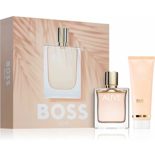 Hugo Boss BOSS Alive darilni set parfumska voda 50 ml + losjon za telo 75 ml za ženske