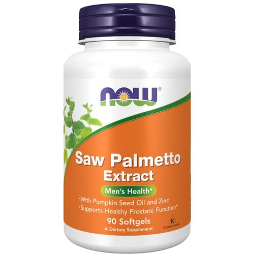 Now Foods Ekstrakt Saw Palmetto NOW (90 mekih kapsula) Cene