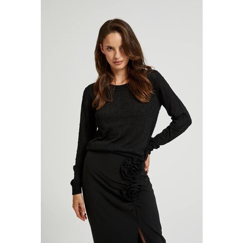 Marisse Women's Sweater Z-Sw-4533 Black Cene