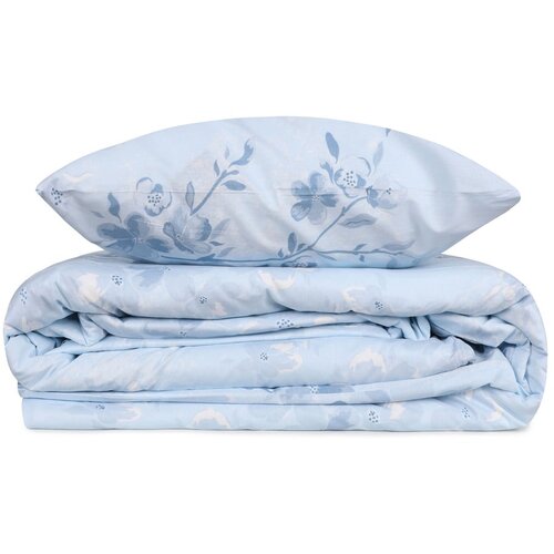 Mijolnir Elena - Blue BlueWhiteDark Blue Ranforce Single Quilt Cover Set (FR) Cene