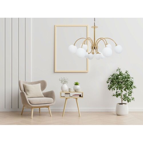 Toolight stropna svjetiljka glamour gold APP962-12CP Slike