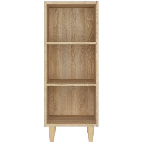  Komoda boja dimljenog sonome 34,5x32,5x90 cm konstruirano drvo Slike