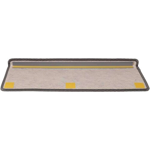 VidaXL Samoljepljivi otirači za stepenice 30 kom 65x21x4 cm sivi/bež Slike