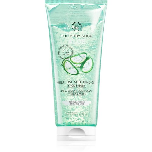 The Body Shop Aloe pomirjajoči gel za telo in obraz 200 ml Slike
