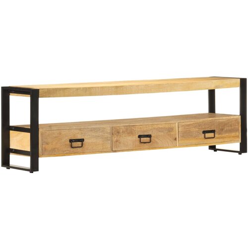 VidaXL TV omarica 150x30x45 cm trden mangov les Slike