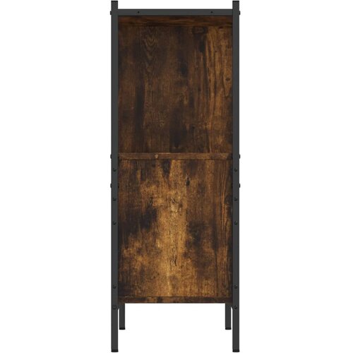  Regal za knjige boja hrasta 72x28x77,5 cm od konstruiranog drva Slike