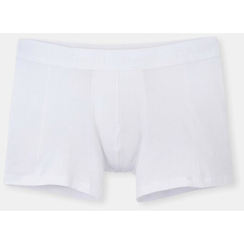 Dagi Boxer Shorts - White - Plain Cene