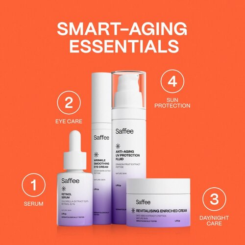 Saffee LiftUp Retinol Serum obnavljajući serum protiv bora s retinalom 30 ml Slike