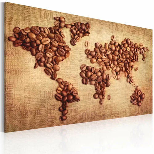  Slika - Coffee from around the world 120x80