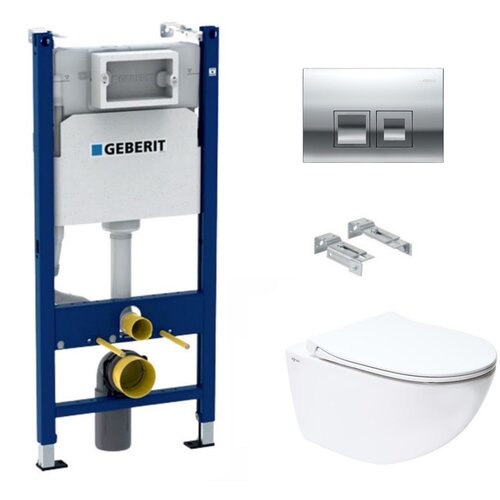 Geberit SIKOGESINFD35 sat infinitio wc školjka s kompletom duofix 458.141.21.1 Delta35 Cene