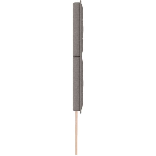  Naslon za glavu u taupe boji 180 cm tkanina Slike