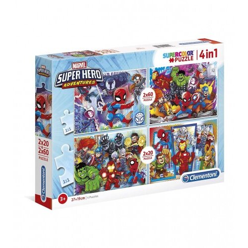 Clementoni Igračka puzzle super heroji 187916 Slike