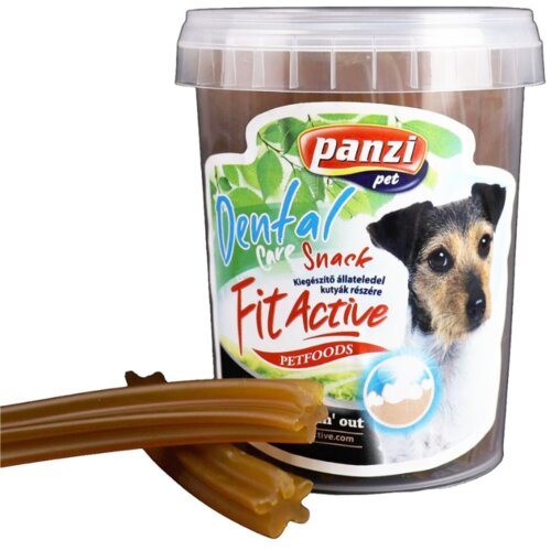 FIT ACTIVE poslastica za pse sa ukusom dimljene lososa i paradajza dental stick 330g Cene