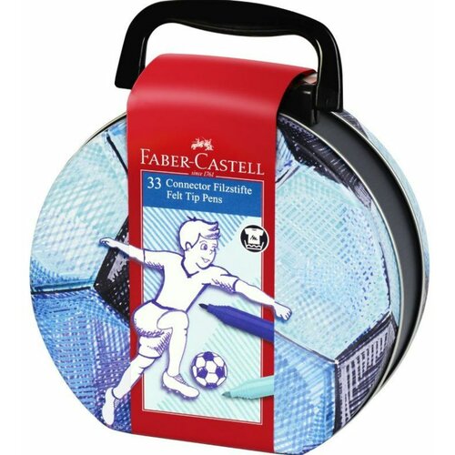 Faber-castell školski flomasteri connector soccer 33/1 Slike