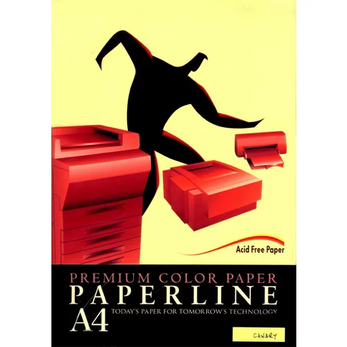 Paperline Fotokopirni papir A4, barvni - Canary