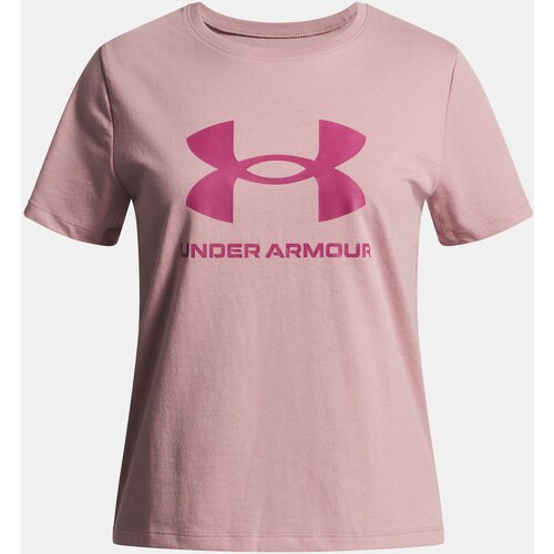Under Armour Girls&amp;#039; T-shirt UA BIG LOGO SS-PNK - Girls Slike