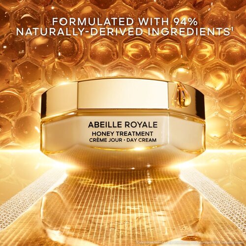 Guerlain Abeille Royale Honey Treatment Day Cream dnevna krema protiv bora i za učvr&amp;scaron;ćivanje punjivi 50 ml Slike