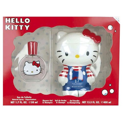 Hello Kitty Set: Kolonjska Voda i Gel za Tu&scaron;iranje - 2 komada Cijene